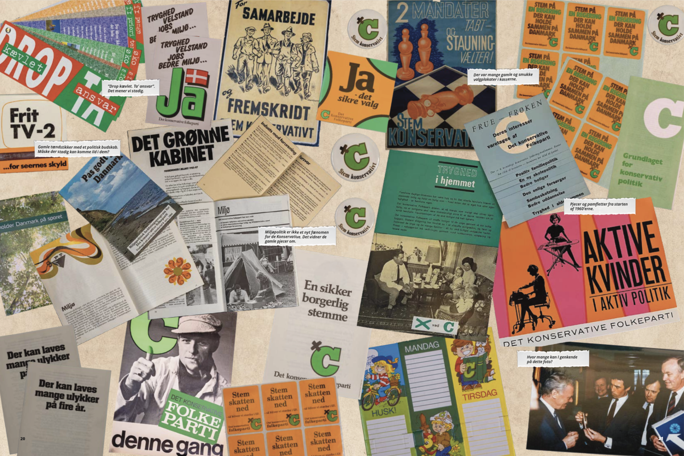 Kom en tur med i partiets historiske arkiv